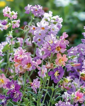 Nasiona ubogiego orchidei (Schizanthus wisetonensis) – roślina jednoroczna