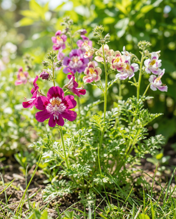 Ubogi orchidei (Schizanthus wisetonensis) – nasiona roślin jednorocznych od SeedsChoice