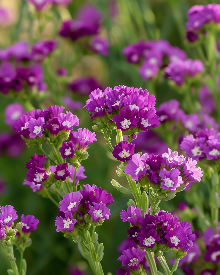 Nasiona zatrwianu Purple Attraction (Limonium sinuatum) – jednoroczny kwiat