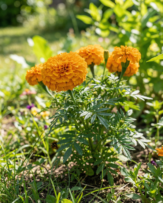 Aksamitka afrykańska karłowa Golden Age (Tagetes erecta) – nasiona rośliny jednorocznej od SeedsChoice