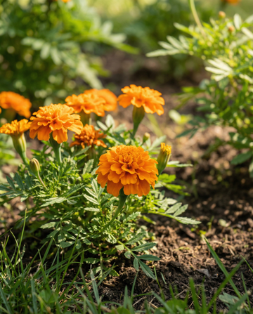 Aksamitka rozpierzchła Petite Orange (Tagetes patula) – nasiona kwiatów jednorocznych od SeedsChoice