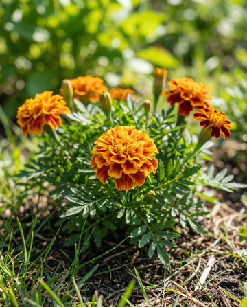 Aksamitka rozpierzchła Petite Harmony (Tagetes patula) – nasiona kwiatów jednorocznych od SeedsChoice