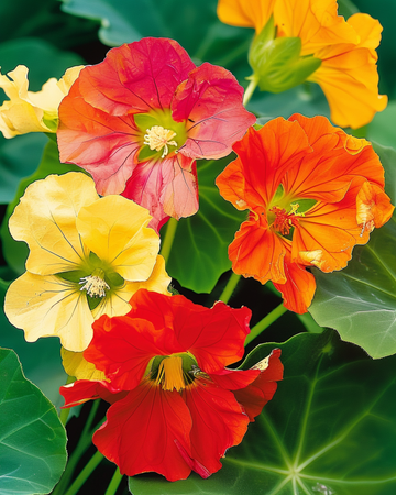 Nasiona nasturcji Glorious Gleam (Tropaeolum majus) – jednoroczna