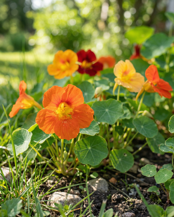 Nasturcja Tom Thumb (Tropaeolum majus) – nasiona mieszanki jednorocznej od SeedsChoice