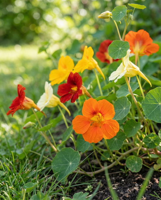 Nasturcja Jewel Of Africa (Tropaeolum majus) – nasiona jednoroczne od SeedsChoice