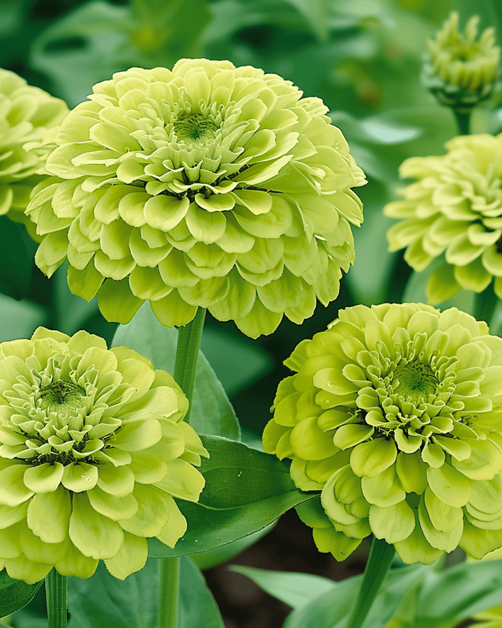 Nasiona Envy (Zinnia elegans) – roślina jednoroczna