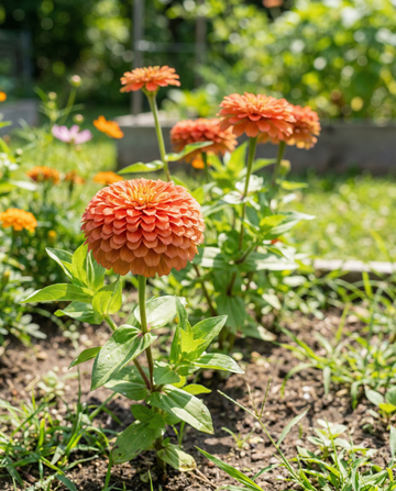 Eldorado (Zinnia elegans) – nasiona roślin jednorocznych od SeedsChoice