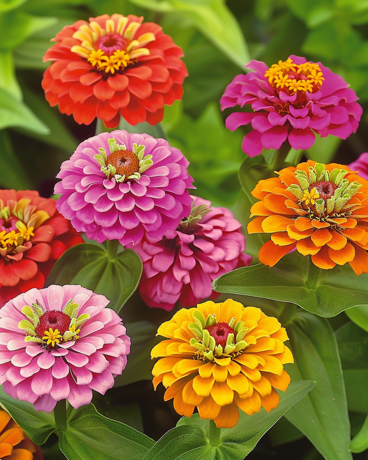 Nasiona Lilliput Mixed (Zinnia elegans) – roczna mieszanka