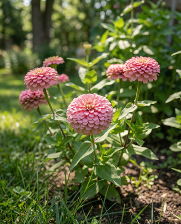 Lilliput Rose Gem (Zinnia elegans) – nasiona rośliny rocznej od SeedsChoice