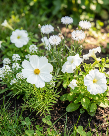 White Summer Mix Blend – nasiona kwiatów jednorocznych z SeedsChoice
