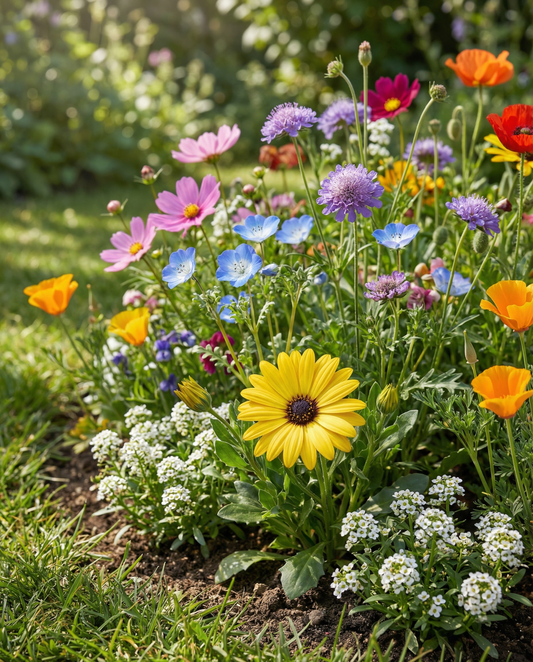 Nasiona mieszanki For Bees Low Growing Mix – jednoroczne kwiaty od SeedsChoice