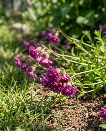 Lepnica zwisła Sibella Carmine (Silene pendula) – jednoroczne nasiona od SeedsChoice
