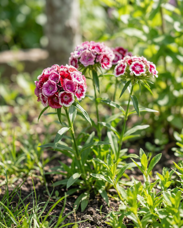 Nasiona goździka brodatego o podwójnych kwiatach w mieszance (Dianthus barbatus) – dwuletni kwiat od SeedsChoice