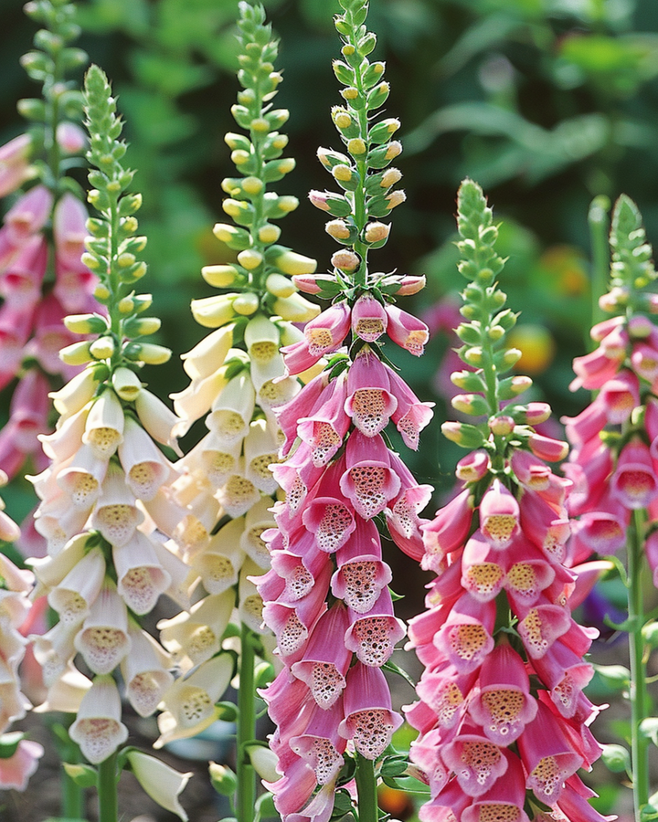 Nasiona mieszanki kolorów ozdobnych (Digitalis purpurea) – kwiat dwuletni