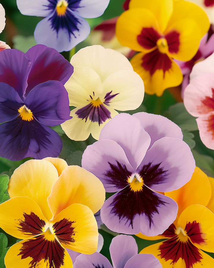 Nasiona bratka Trimardeau Mix (Viola wittrockiana) – dwuletni kwiat