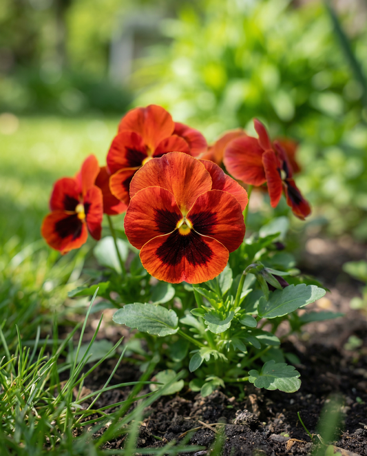 Bratek Alpenglow (Viola wittrockiana) – nasiona dwuletniej rośliny kwiatowej od SeedsChoice