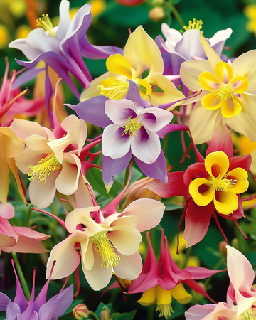 Nasiona orlika Mrs Scott Elliott (Aquilegia vulgaris) – bylina