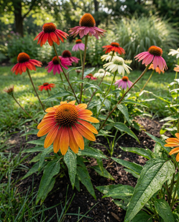 Jeżówka Cheyenne Spirit Mix (Echinacea hybrida) – nasiona bylin od SeedsChoice