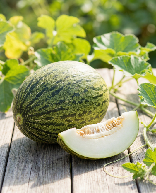 Melon Piñonet Piel De Sapo (Cucumis melo) – roczne nasiona warzyw od SeedsChoice