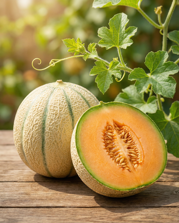 Melon Sweet Ananas (Cucumis melo) – nasiona jednorocznych warzyw od SeedsChoice
