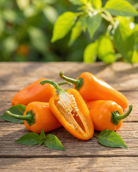 Papryka słodka Snacking Mini Orange (Capsicum annuum) – nasiona jednorocznych warzyw od SeedsChoice