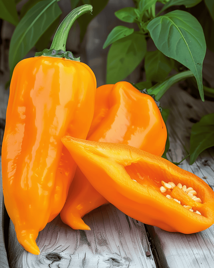 Nasiona papryki słodkiej Timia Orange Pointed (Capsicum annuum) – warzywo jednoroczne