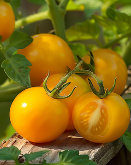 Nasiona karłowego pomidora koktajlowego Solanum lycopersicum roczna Gourmandise Yellow