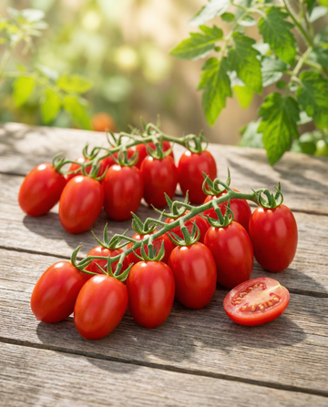 Nasiona pomidora koktajlowego Modus F1 Mini Plum (Solanum lycopersicum) – jednoroczne warzywo od SeedsChoice