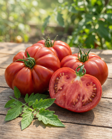 Pomidor bawoli Marmande (Solanum lycopersicum) – nasiona jednorocznych warzyw od SeedsChoice