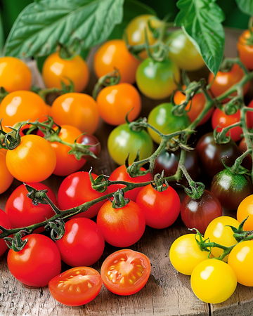 Nasiona pomidora koktajlowego Mixed Pack (Solanum lycopersicum) – jednoroczne warzywo