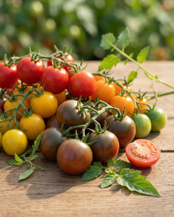 Nasiona pomidora koktajlowego Mixed Pack (Solanum lycopersicum) – jednoroczne warzywo od SeedsChoice