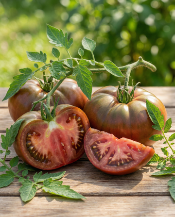 Pomidor Black Krim (Solanum lycopersicum) – nasiona jednorocznego warzywa od SeedsChoice