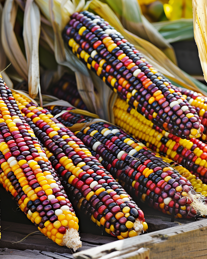 Nasiona ozdobnej kukurydzy Little Jewels (Zea mays) – warzywo jednoroczne