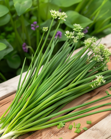 Garlic Chives seeds (Allium tuberosum) – perennial herb