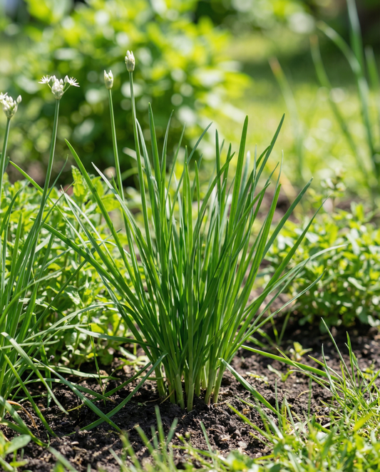 Szczypiorek czosnkowy (Allium tuberosum) – nasiona byliny ziołowej od SeedsChoice