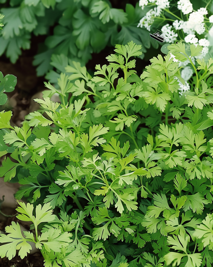 Nasiona trybuli ogrodowej (Anthriscus cerefolium) – jednoroczne zioło