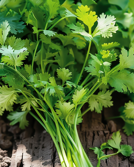 Coriander Seeds Coriandrum Sativum Annual Herb Large Seeded