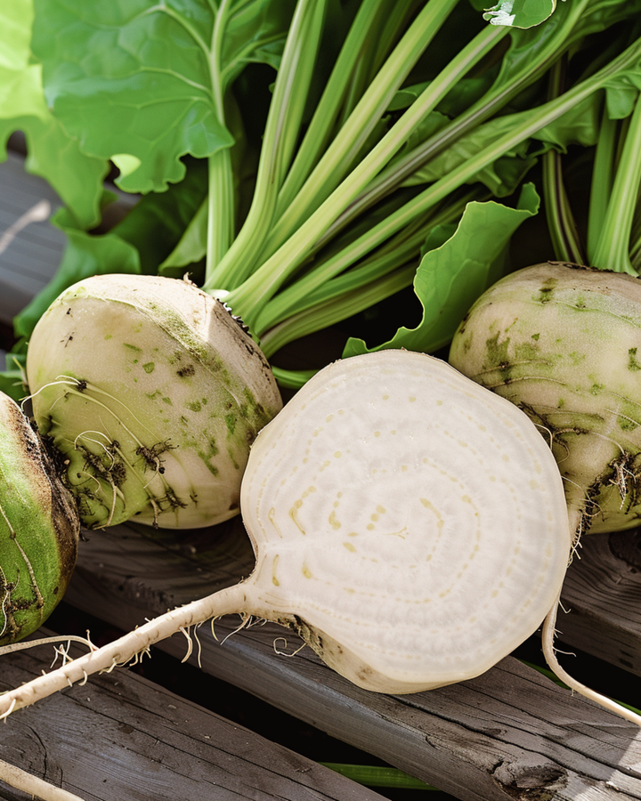 Nasiona białego buraka Albina Vereduna (Beta vulgaris) – jednoroczne warzywo