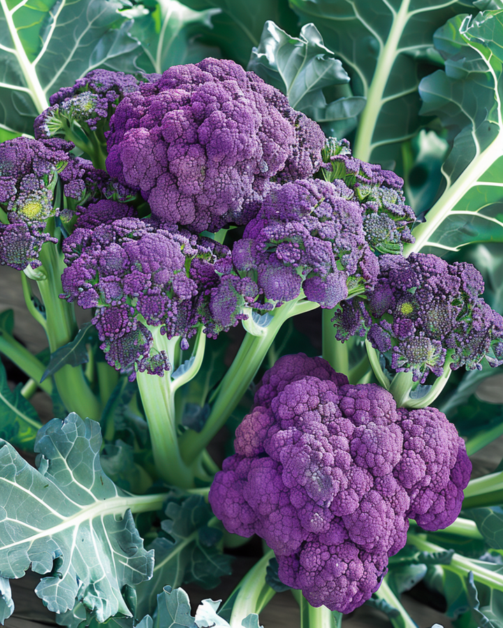 Nasiona brokułu Summer Purple (Brassica oleracea) – jednoroczne warzywo