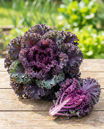 Jarmuż kędzierzawy Scarlet (Brassica oleracea) – nasiona warzyw rocznych od SeedsChoice