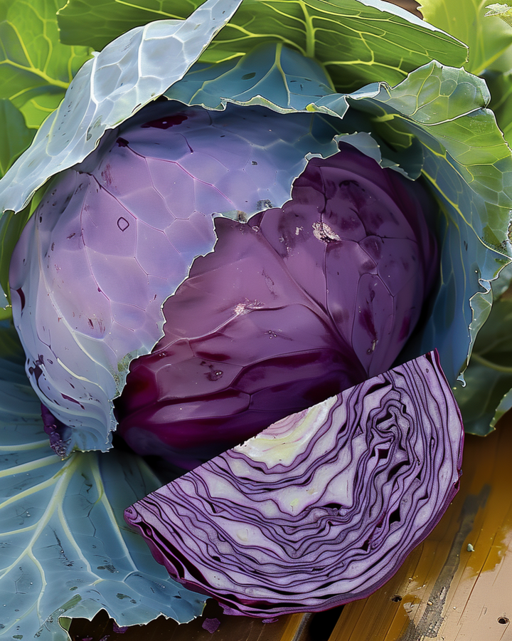 Nasiona czerwonej kapusty Langedijker Bewaar 2 (Brassica oleracea) – jednoroczne warzywo