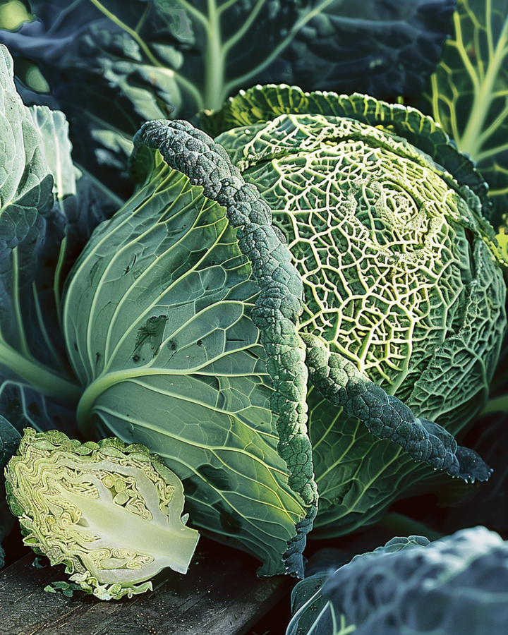 Nasiona kapusty włoskiej Winterking 2 (Brassica oleracea) – warzywo jednoroczne
