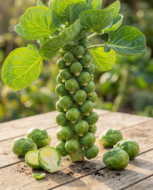 Nasiona brukselki Topline F1 (Brassica oleracea) – roślina jednoroczna od SeedsChoice
