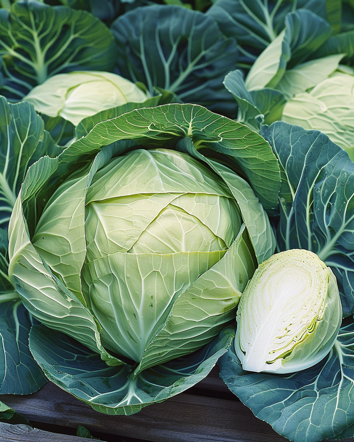 Nasiona kapusty białej Langedijker Bewaar (Brassica oleracea) – jednoroczne warzywo