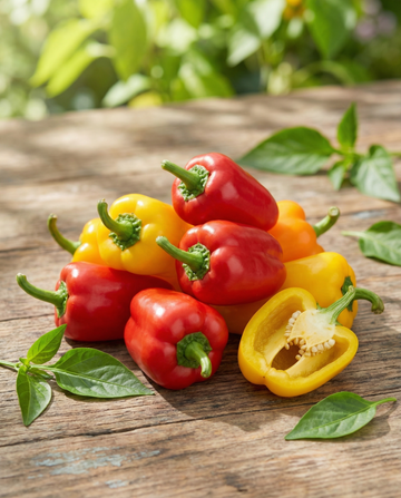 Mała słodka papryka Tinkerbell Mix (Capsicum annuum) – nasiona jednorocznych warzyw od SeedsChoice