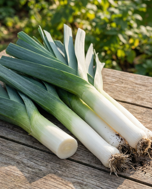 Por Herfstreuzen 3 Elephant (Allium porrum) – nasiona jednorocznego warzywa od SeedsChoice