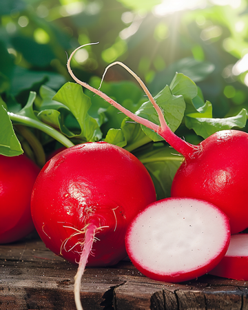 Nasiona rzodkiewki Cherry Belle (Raphanus sativus) – jednoroczne warzywo
