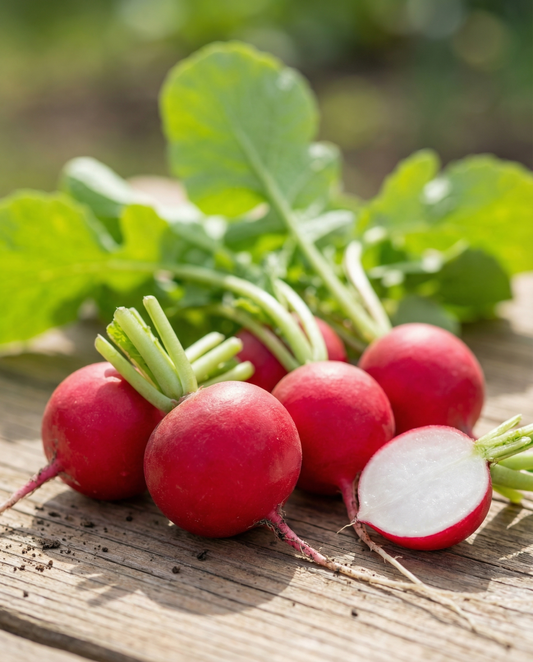 Radish Cherry Belle (Raphanus sativus) – annual vegetable seeds from SeedsChoice