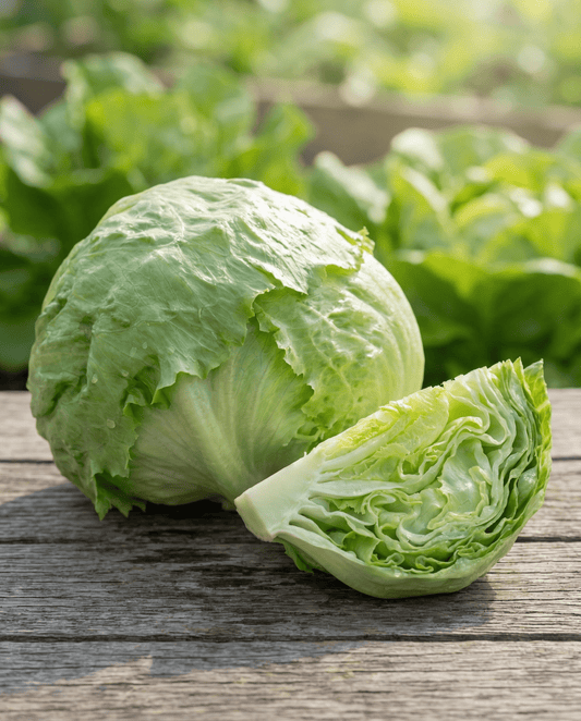 Iceberg Lettuce Great Lakes 118 (Lactuca sativa) – annual vegetable seeds from SeedsChoice