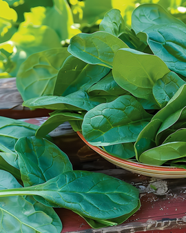 Spinach Amsterdam Large Leaved Seeds Spinacia Oleracea Annual